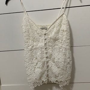 Cute lace Abercrombie top